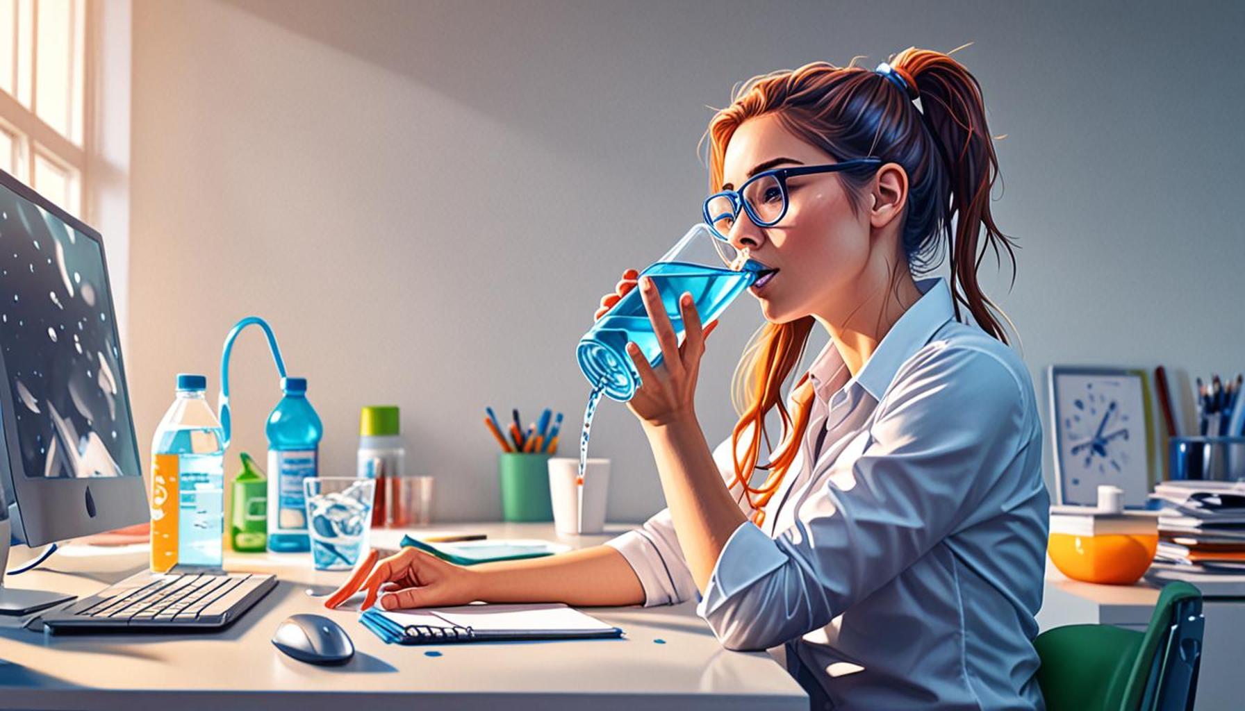 The importance of hydration in the workplace: How water can increase productivity and concentration