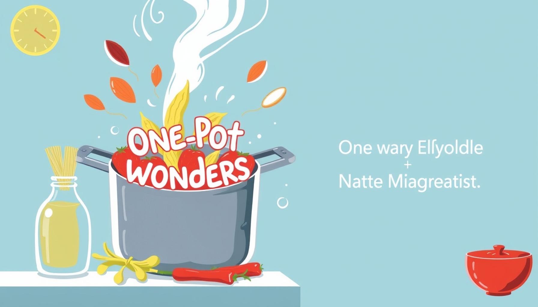 One-Pot Wonders: Simplifying Cooking with Minimal Cleanup