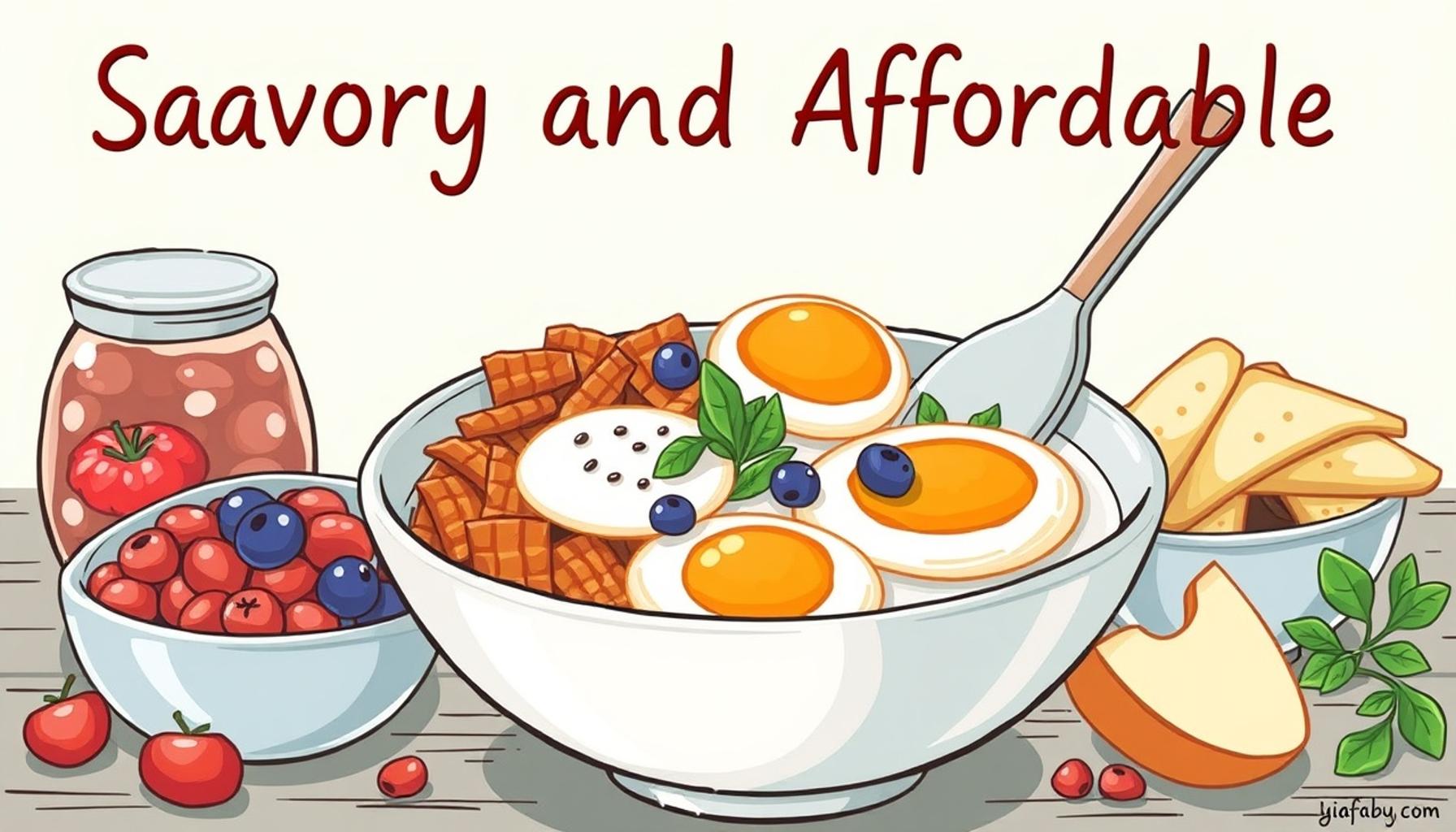Savory and Affordable Breakfast Bowls for Under $3